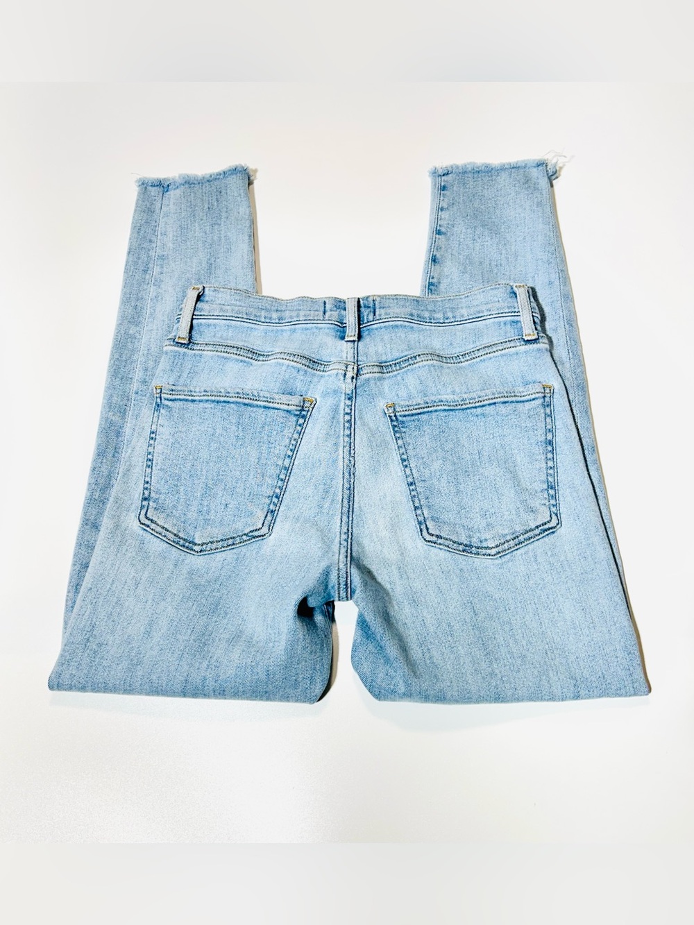 Agolde jeans Sophie Skinny ankle jeans light wash mid rise women size 25